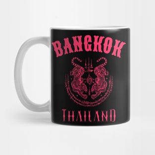 Sacred Sak Yant Tattoos Inspired Apparel - The Twin Tiger Sak Yant Mug